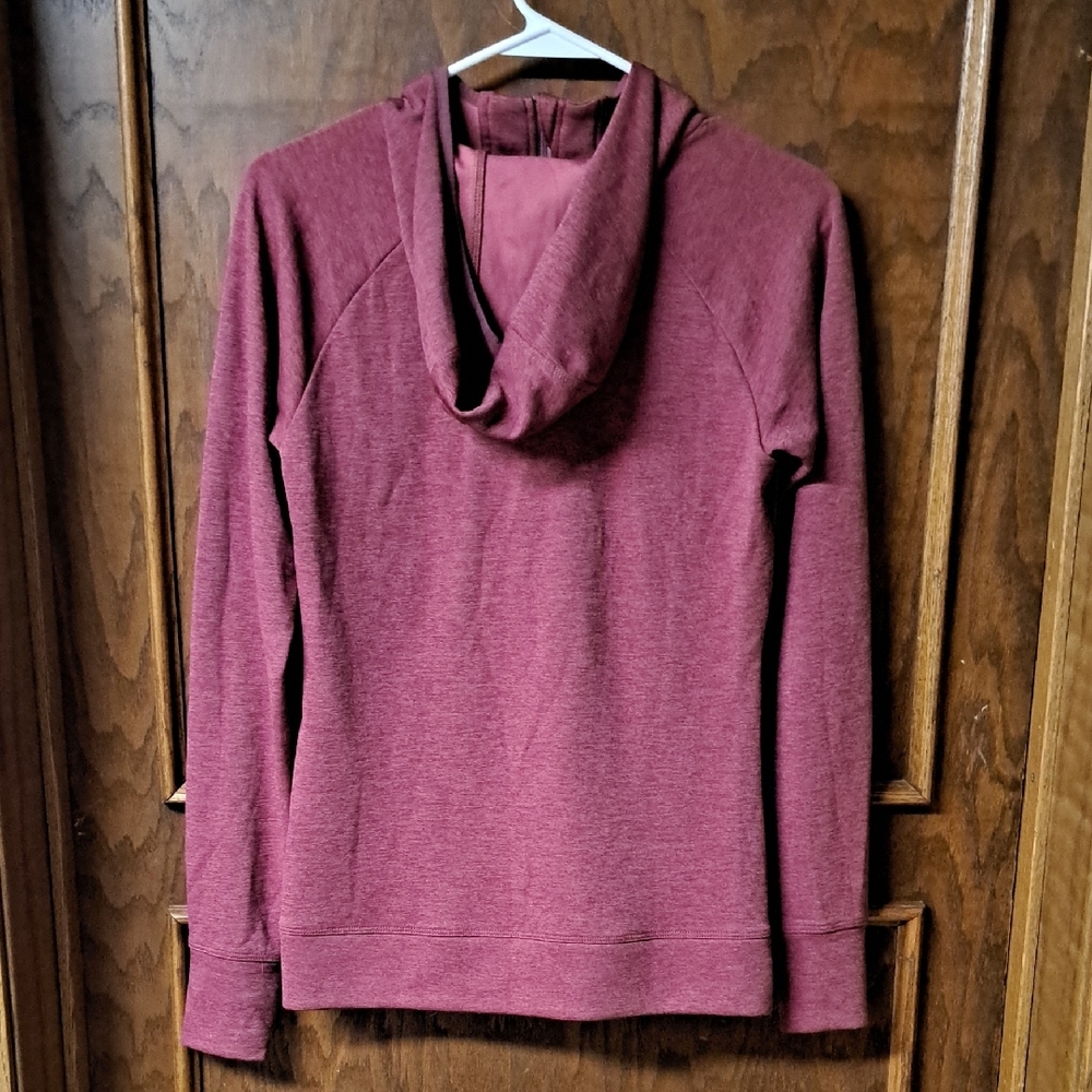 Simms Burgundy Quarter-Zip Pullover - image 3